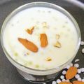 Richa Vardhan का कुकस्नैप जब उन्होंने साबूदाना केसरी (Sabudana Kesari recipe in Hindi) बनाया था।