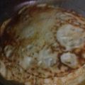 El cooksnap de Brenda Alexandra Alegre cuando hizo Panqueques con manjar.