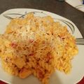 Cooksnap-ul lui adriana milca atunci când a preparat Paste cremoase cu piept de pui.