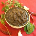 Lakshmi Sridharan Ph D's cooksnap of when they made கொத்தமல்லி தொக்கு.