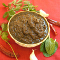 Lakshmi Sridharan Ph D's cooksnap of when they made கொத்தமல்லி தொக்கு.