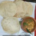 Priya Mulchandani का कुकस्नैप जब उन्होंने मैदे के भटूरे (maide ke bhature recipe in Hindi) बनाया था।