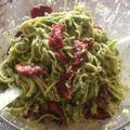 El cooksnap de Sonia cuando hizo Pesto y palta al estilo de ella.