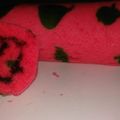 Cooksnap dari Riyyasy Azfa untuk resep Taro Steamed roll cake, 1 telur, irit bahan