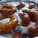 El cooksnap de Marisol Melgarejo cuando hizo Picarones con chancaca.