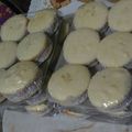 El cooksnap de Romi Delbon cuando hizo Alfajores de Maizena.