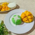 รูป Cooksnap ของ Fara Saskia เมื่อเขาทำ ข้าวเหนียวมูนใบเตยมะม่วง