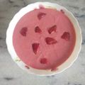 Mrs. Rashid's cooksnap of when they made Strawberry Creamy yogurt.