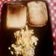 El cooksnap de Michell castro cuando hizo Claras de huevo y pan tostado.