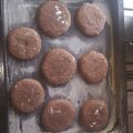 El cooksnap de Sofii cuando hizo Galletitas de Nesquik (cookies de cacao dulce).