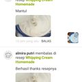 Cooksnap dari Fitria Ambarwati untuk resep Whipping Cream Homemade