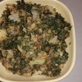 Sonal puri का कुकस्नैप जब उन्होंने मूली के पत्तों की भुजी(mooli patto ki bhurji recipe in hindi) बनाया था।