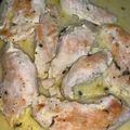 El cooksnap de Jeimy Barrios de Dardon cuando hizo Pollo en crema de mostaza.