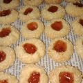 Cooksnap dari Rike Nur Hidayah untuk resep Strawberry Cheese Thumbprint Cookies