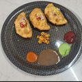 Davda Bhavana's cooksnap of when they made જામનગર ઘૂઘરા (Jamnag Ghughra Recipe In Gujarati).