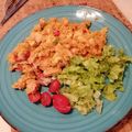 El cooksnap de Manute81 cuando hizo Ensalada tibia de quinoa, pollo y panceta.