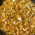 El cooksnap de mjmonseco cuando hizo Guiso de arroz con bacalao y gambas.