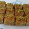 وصفات أم محمد الوردة البيضاء 1's cooksnap of when they made اصابع البقلاوة.