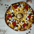El cooksnap de Sandra cuando hizo Crema pastelera para la Rosca de Pascua o Reyes.