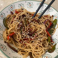 El cooksnap de Mar Vilches Carrasco cuando hizo Wok asiático de verduras y noodles.