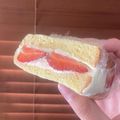 Liam Johnston's cooksnap of when they made Strawberry Brioche Sandwich.