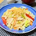 なおミール's cooksnap of when they made ☆焼きうどん☆.