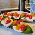 EdoSmile Cooksnap-ja, amikor elkészítette a(z) Katalán paradicsomos kenyér, mozzarellával, friss bazsalikommal receptet.