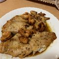 El cooksnap de Lourdes Eva Gonzalez Gargiulo cuando hizo Merluza con salsa de gambas fácil.