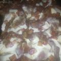 Mónika69 Cooksnap-ja, amikor elkészítette a(z) Sütőben sült tarja, burgonyával, hagymával, savanyú káposztával és bacon kockákkal receptet.