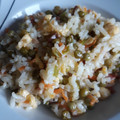 El cooksnap de Maribel cuando hizo 🍚 Arroz tres delicias con bacon.