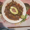 El cooksnap de Ely Mendoza cuando hizo Filete de atún con champiñones y vino tinto.
