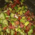 Keki Ab's cooksnap of when they made Tomato, cucumber, avocado salad.