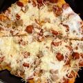 Cooksnap dari Tasia Sakuntala untuk resep Pizza roti tawar teplon
