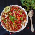 Rupa Tiwari का कुकस्नैप जब उन्होंने छोले सलाद (Chole salad recipe in hindi) बनाया था।