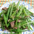 Cooksnap của Thao Mai khi họ làm theo món Thịt bò xào đậu cove