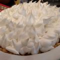 El cooksnap de Daniela Quiros cuando hizo Pie de limón.