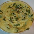 El cooksnap de Ari cuando hizo Tortilla de ajos tiernos.