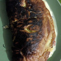 El cooksnap de Delia Sánchez cuando hizo Omelette con tomate, champiñón y queso de cabra.