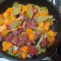 El cooksnap de Leandro Quatro cuando hizo Estofado de carne con polenta.