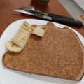 El cooksnap de Caro! cuando hizo Tortita/ pancake / hotcake de avena y cacao.