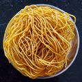 Meenakshi Ramesh's cooksnap of when they made ஓமப்பொடி(Omapodi recipe in Tamil).