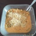 El cooksnap de German Ruiz G cuando hizo Sopa de elote y chile poblano.