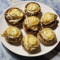 El cooksnap de Mar Blanco cuando hizo Champiñones al horno con queso de cabra.