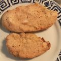 El cooksnap de Ingrid Parra Diaz cuando hizo Filetes de pechuga de pollo empanados, en airfryer.