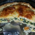 El cooksnap de raquebaez cuando hizo Tarta de acelga y espinacas con un toque de panceta.