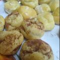 El cooksnap de Elina Maidana cuando hizo Profiteroles (clásica masa bomba).