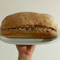El cooksnap de Noelia Fernandez cuando hizo Pan integral para sandwich.