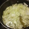 El cooksnap de Andres Girabel cuando hizo Chukrut express.