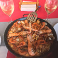 El cooksnap de Mariela S. Albornoz cuando hizo Arroz meloso de marisco 🦐.