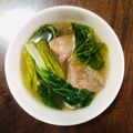 SpottedByD's cooksnap of when they made Pork and Veggies in Broth : Traditional Filipino Nilaga Soup.